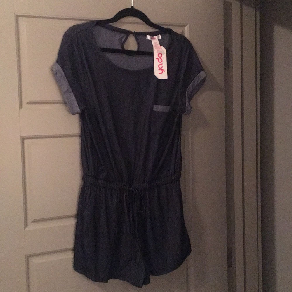 NWT Yado Jean Stretch Romper